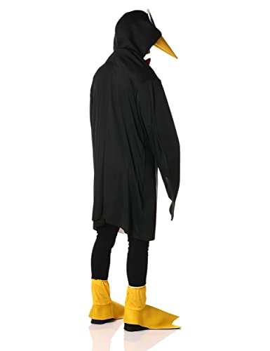 Rasta Imposta Lightweight Penguin Costume, Black/White, One Size