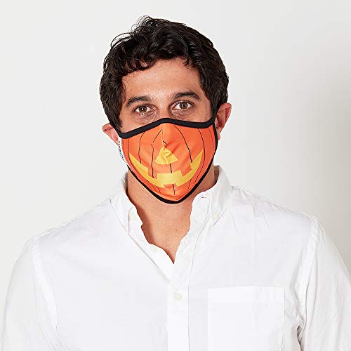 Case-Mate Safe+Mate x Cloth Face Mask - Washable & Reusable - Adult S/M - Cotton - Includes Filter - 3 Pack - Halloween