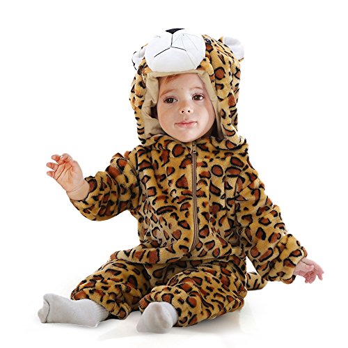 M&M SCRUBS Leopard Costume (12-18 Medium)