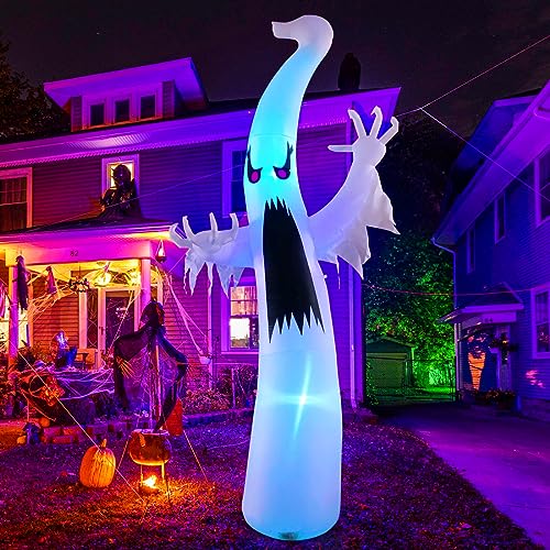 12 FT Halloween Inflatables Ghost Yard Decor