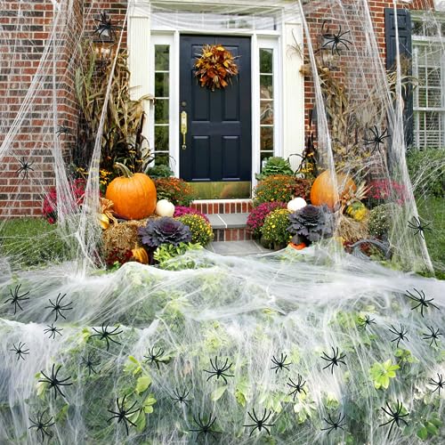 Spider Webs Halloween Decorations - 1200 sqft