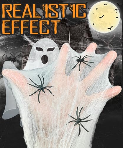 Spider Webs Halloween Decorations - 1200 sqft