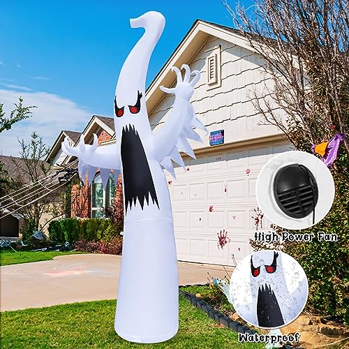12 FT Halloween Inflatables Ghost Yard Decor