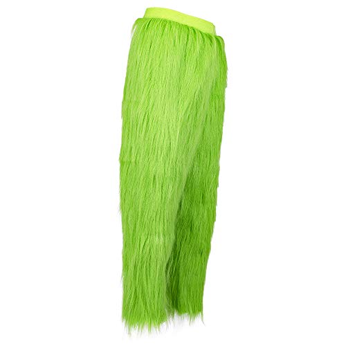 Green Furry Pants - Holiday Cosplay Costume Accessory
