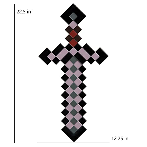 Minecraft Netherite Sword - Official Costume Accessory for Kids