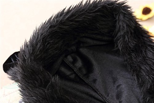 Cuteshower Kids Bat Jumpsuit Halloween Costume for Girls 6-8 Years Black