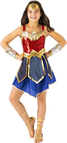 Wonder Woman Costume with Gauntlets and Tiara