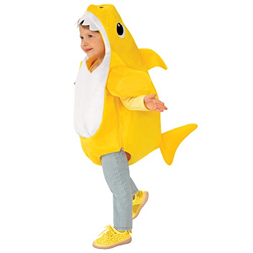 Rubie's unisex child Rubies Baby Shark With Sound Chip Costume, As Shown, Infant US