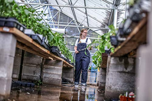 Dickies womens Denim Bib overalls, Dark Indigo, X-Large US