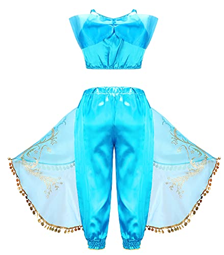 Arabian Princess Costume for Girls Halloween Dress Up