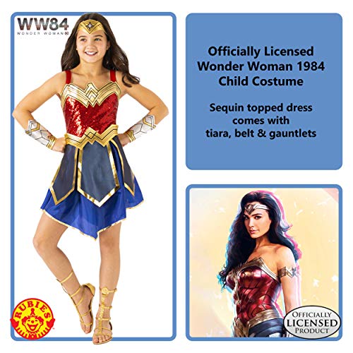Wonder Woman Costume with Gauntlets and Tiara