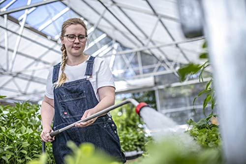 Dickies womens Denim Bib overalls, Dark Indigo, X-Large US