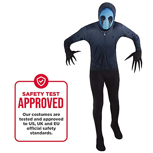 Morphsuits Official Eyeless Jack Urban Legends Kids Halloween Fancy Dress Costume - Large (Age 10-12)