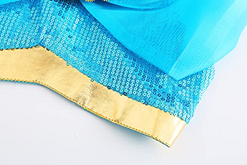 Arabian Princess Costume for Girls Halloween Dress Up