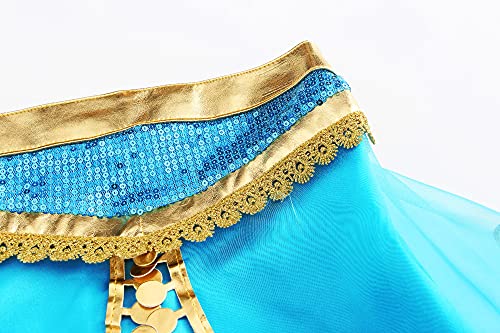 Arabian Princess Costume for Girls Halloween Dress Up