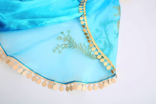 Arabian Princess Costume for Girls Halloween Dress Up
