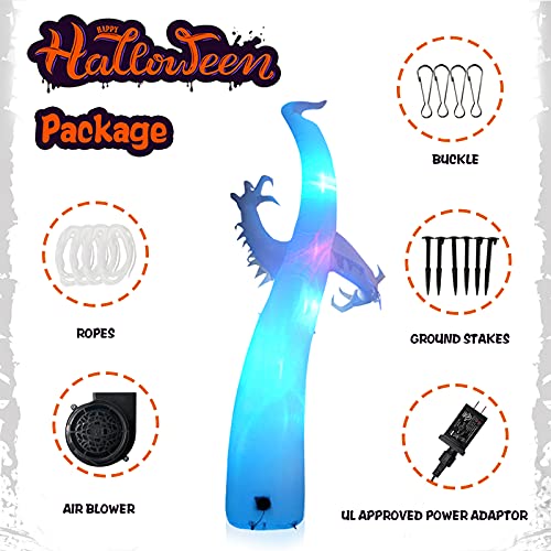 12 Ft Terrible Ghost Halloween Inflatable Decoration