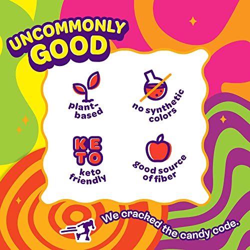 JOYRIDE Keto Gummies, Variety Pack – Keto Candy with Low Sugar & Low Net Carbs – Low Calorie Snacks – Vegan Gummy Candy with no Sugar Alcohols (Pack of 8)