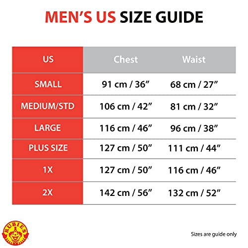 Rubie's mens Star Trek the Next Generation Deluxe Commander Picard Adult Shirt Costume Top, Black,red, Large US