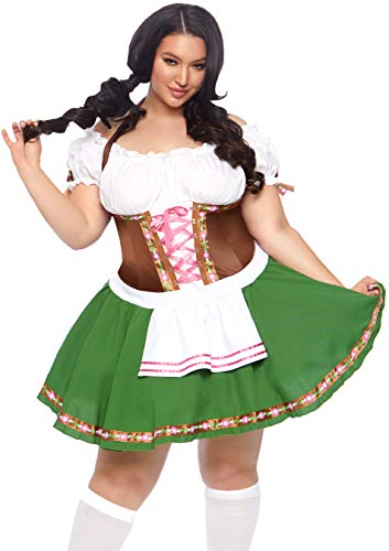 Leg Avenue womens Adult Sized Costumes, Green, 3X 4X US
