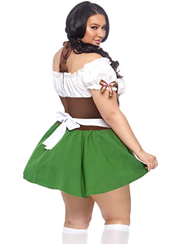 Leg Avenue womens Adult Sized Costumes, Green, 3X 4X US
