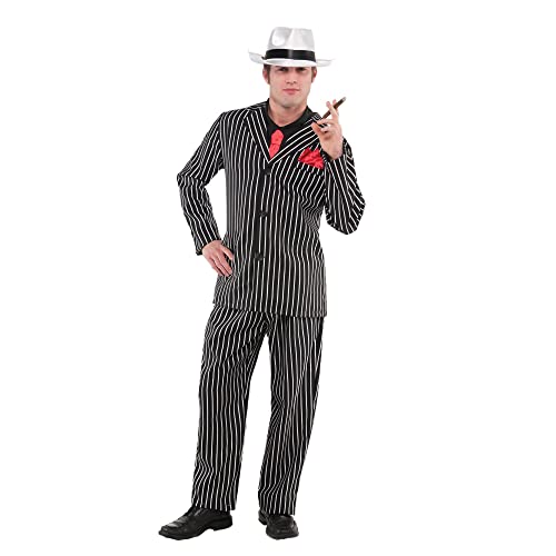 Adult Mob Boss Costume, Medium - 40-42, 1 Pc