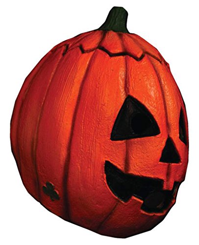 Adult Halloween 3 Pumpkin Mask Standard Multicolor