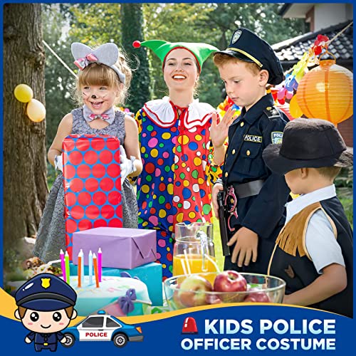 Luucio Police Officer Costume for Kids, Police Costume for kids, Role Play Kit for Boys Girls