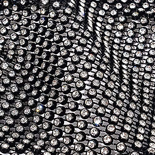 MsAnya Sparkly Rhinestone Mesh Face Mask Covering Halloween Glitter Face Masks Fashion Costume Crystal Party Nightclub for Women(insBLGR)
