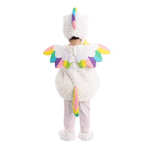 Spooktacular Creations Cute Lil’ Baby Unicorn Costume with Wings and Star Wand for Halloween Dress Up Party, Cosplay Party (12-18 Mos)