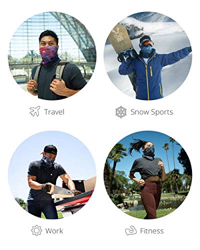 INTO THE AM Black Paint Splatter Breathable Neck Gaiter Masks Half Face Cover Wrap Cool Mask Bandana Festival Rave Balaclava Scarf