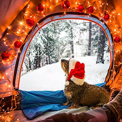 Twinkle Star 360 LED Christmas Icicle Lights Outdoor Dripping Ice Cycle Lights, 29.5ft 8 Modes Curtain Fairy Lights with 60 Drops, Indoor Xmas Holiday Wedding Party Decorations (Orange)