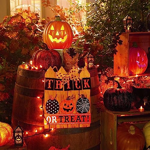 JMEXSUSS 600 LED Halloween Lights Outdoor Waterproof, 8 Modes Orange String Lights Plug in Orange Halloween Tree Lights for Room, Fireplace, Party, House, Yard, Halloween Thanksgiving Decorations