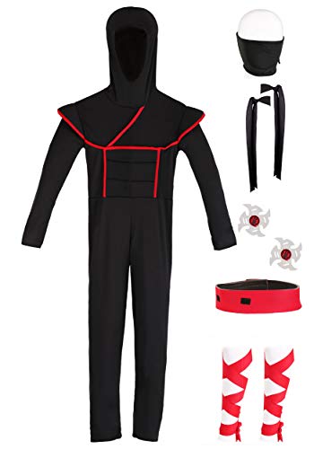 Kids Stealth Ninja Costume Medium (8-10)