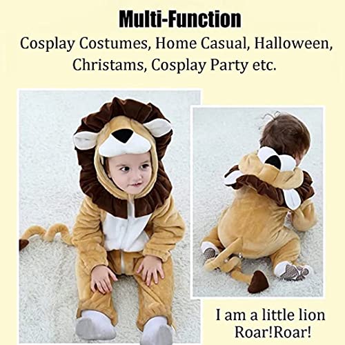 Baby Lion Costumes Unisex Toddler Onesie Halloween Dress Up Romper 30-36 Months