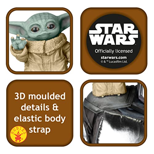 Rubie's Star Wars The Mandalorian The Child Shoulder Sitter Costume Accessory, One Size Green