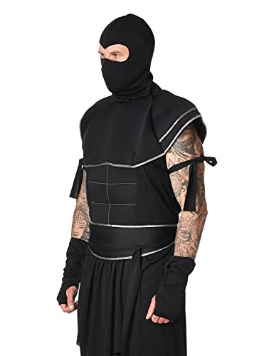 Adult Ninja Warrior Costume Large Black