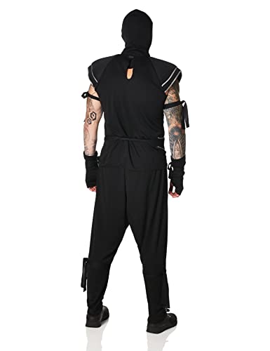 Adult Ninja Warrior Costume Large Black