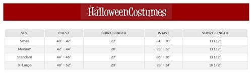Rubie's mens Costumes Costume, Brown, Standard US