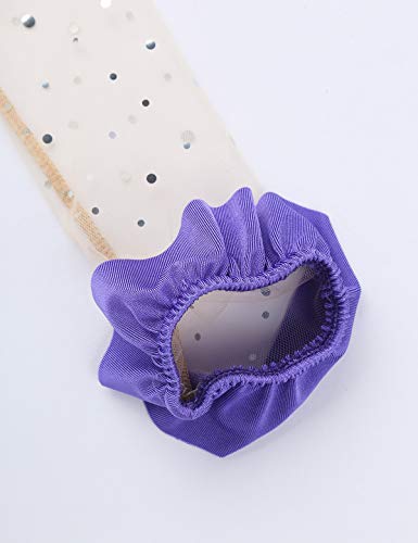 iEFiEL Kids Girls Halloween Costume Role Play Cape Top with Skirt Wristband Halloween Cosplay Party Leotard 8