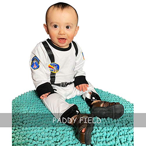 LENSOUS Paddy Field Baby Boys Girls Astronaut Suit Space Explorer Jumpsuit Cosplay Costume Halloween (18-24 Months)