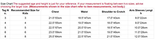 iEFiEL Kids Girls Halloween Costume Role Play Cape Top with Skirt Wristband Halloween Cosplay Party Leotard 8