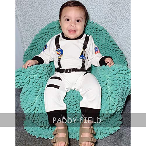 LENSOUS Paddy Field Baby Boys Girls Astronaut Suit Space Explorer Jumpsuit Cosplay Costume Halloween (18-24 Months)