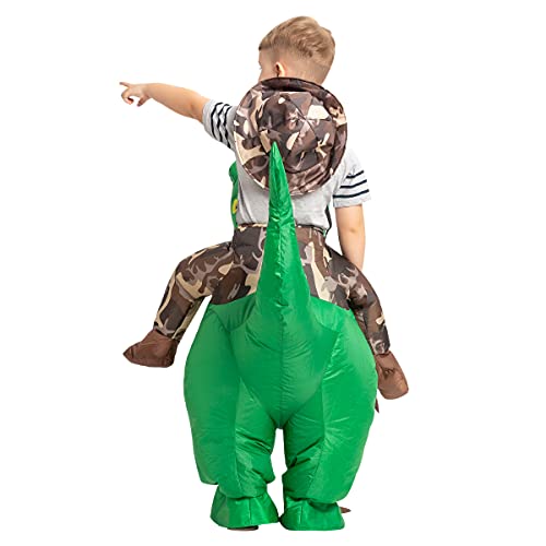GOOSH Inflatable Dinosaur Costume for Kids Halloween Costumes Boys Girls