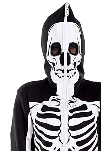 Tipsy Elves Women's Halloween Costume Skeleton Jumpsuit Size Large