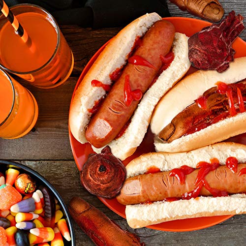 15 Pieces Halloween Broken Fake Body Parts Decoration Scary Fake Fingers Eyeballs Horror Props Halloween Haunted Room Vampire Zombie Horror Party Favors