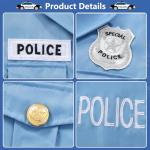 Kids Police Officer Costume with Accessories - GR008L