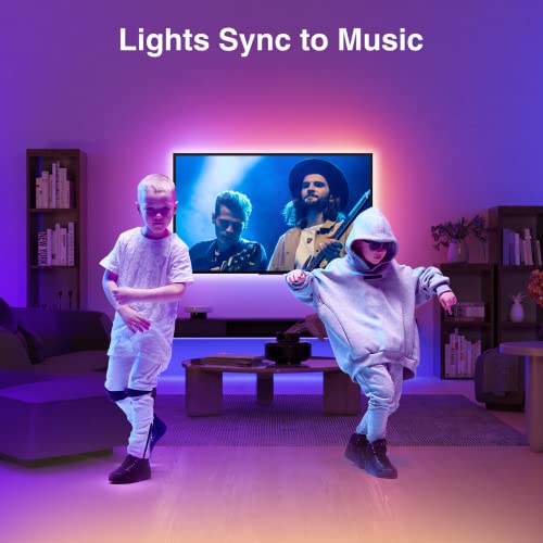 Smart WiFi LED TV Backlight Compatible with Alexa/Google Home