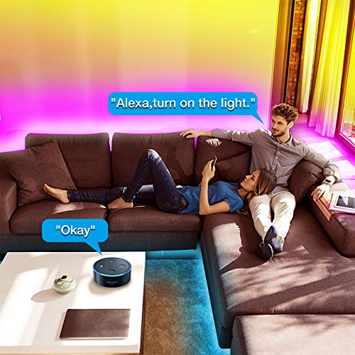 WiFi Controlled Color Changing LED Strip Lights
