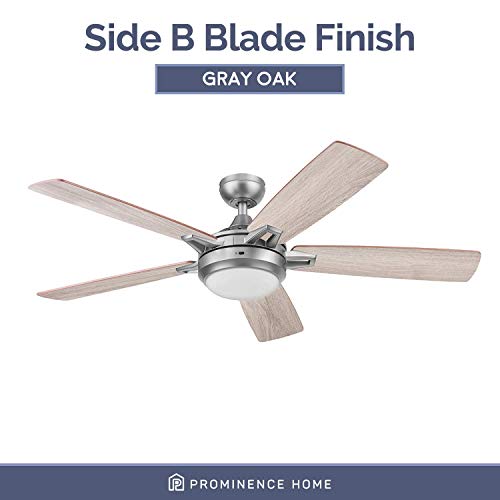 Smart 52" Ceiling Fan with Light & Remote